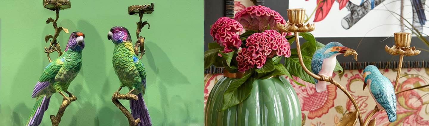 gifts for nature lovers, wildlife decor, natural materials, animal sculptures, birds, mammals