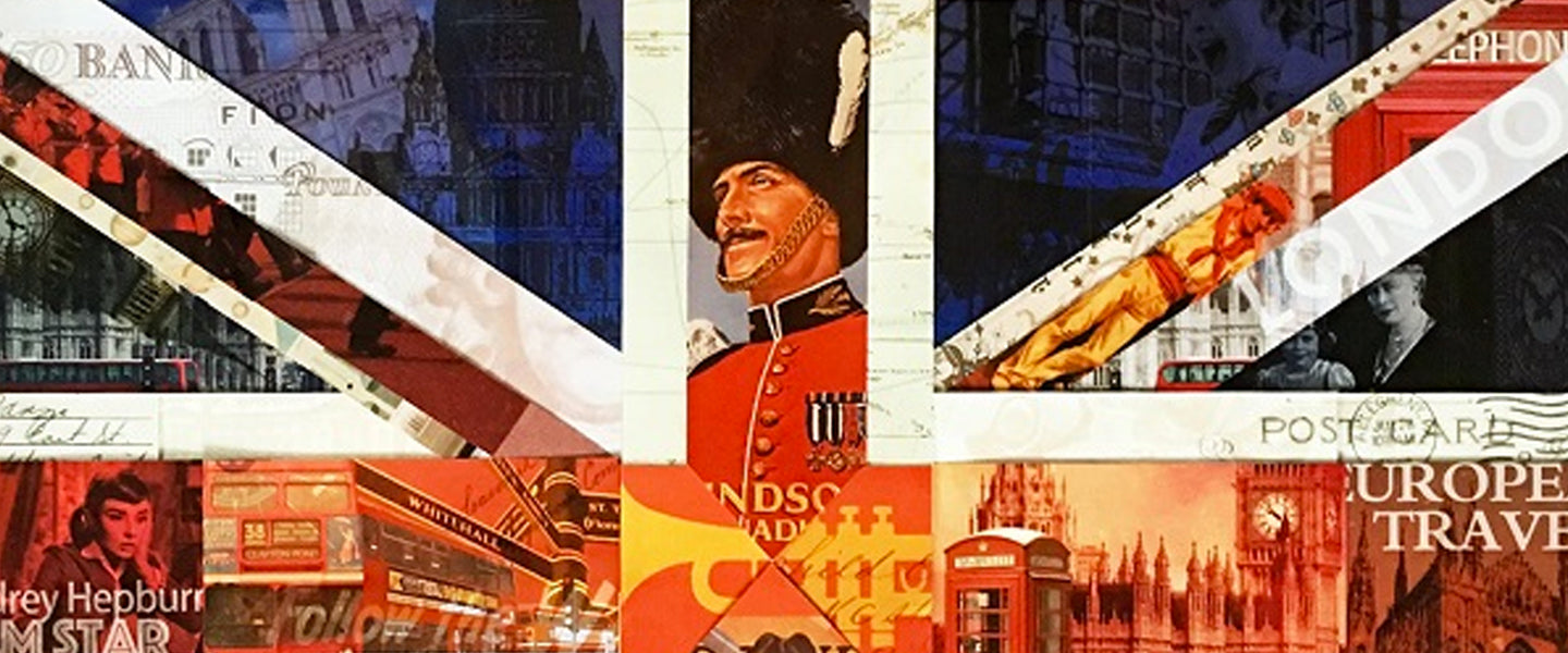 The Union Flag, Union Jack Wall Art, England Souvenirs  
