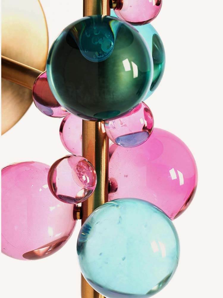 Wall Scone Lights, Art Deco Crystal Wall Lamp, 38cm