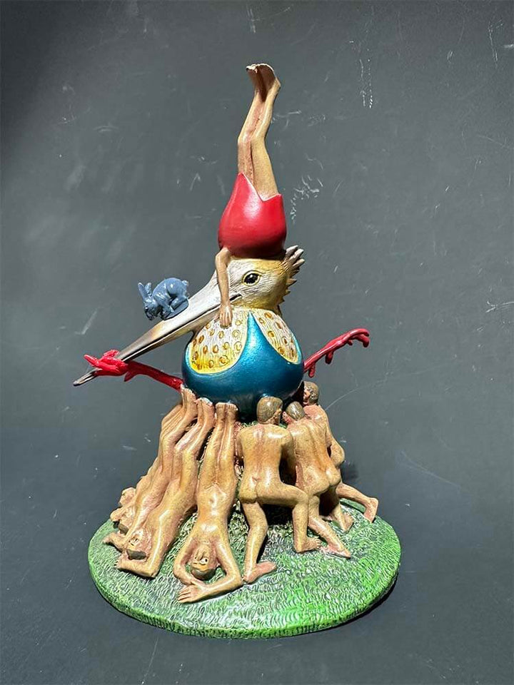 Bird in a blue egg, Hieronymus Bosch