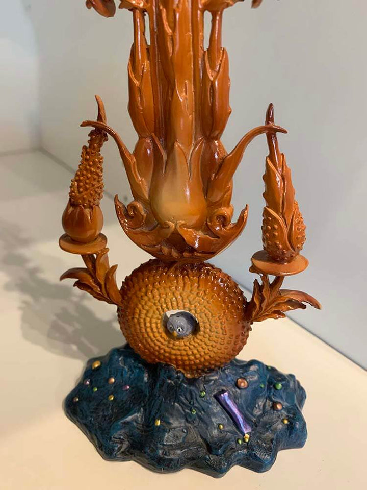 Hieronymus Bosch Sculpture, The Paradise Fountain, The Garden of Earthly Delights painting