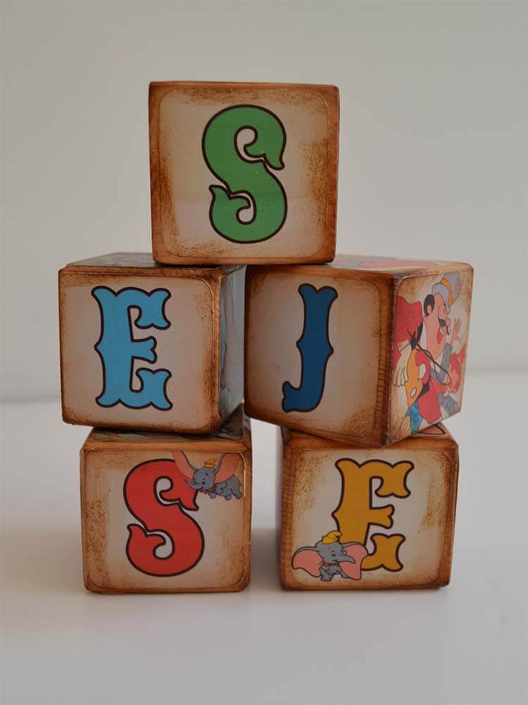 Dumbo the elephant from Walt Disney Baby room