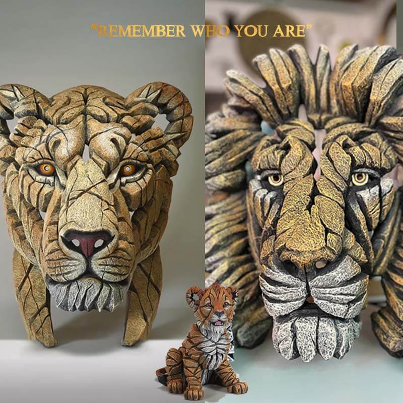 Edge Sculpture Lions, Animal collection, Lion King, The Dutch Hospital