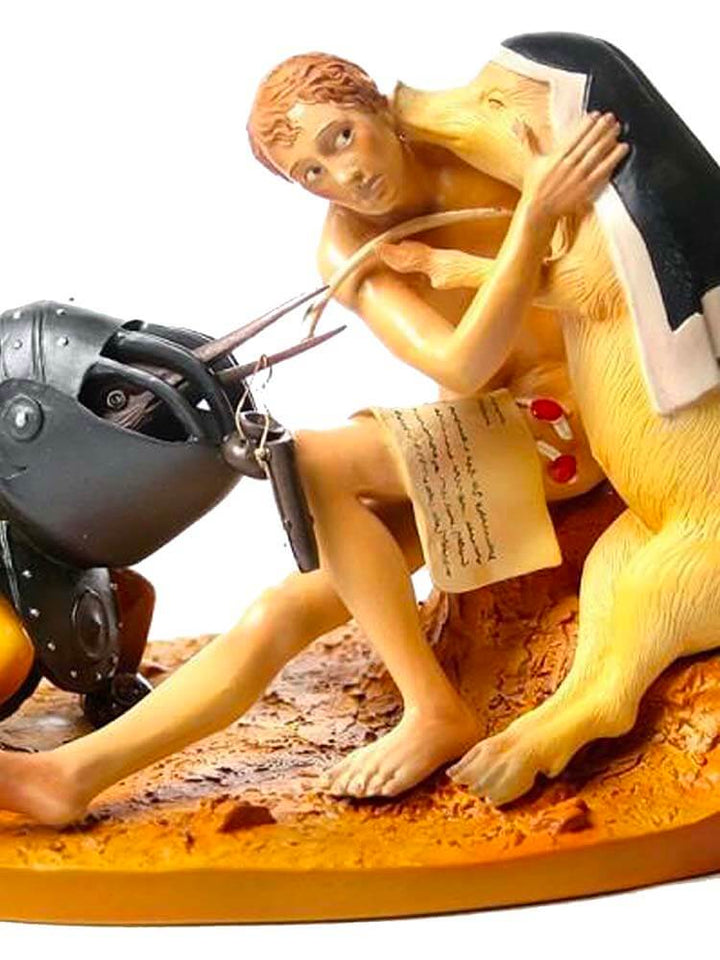 Pig monster in nun’s habit from Bosch’s Garden of Earthly Delights