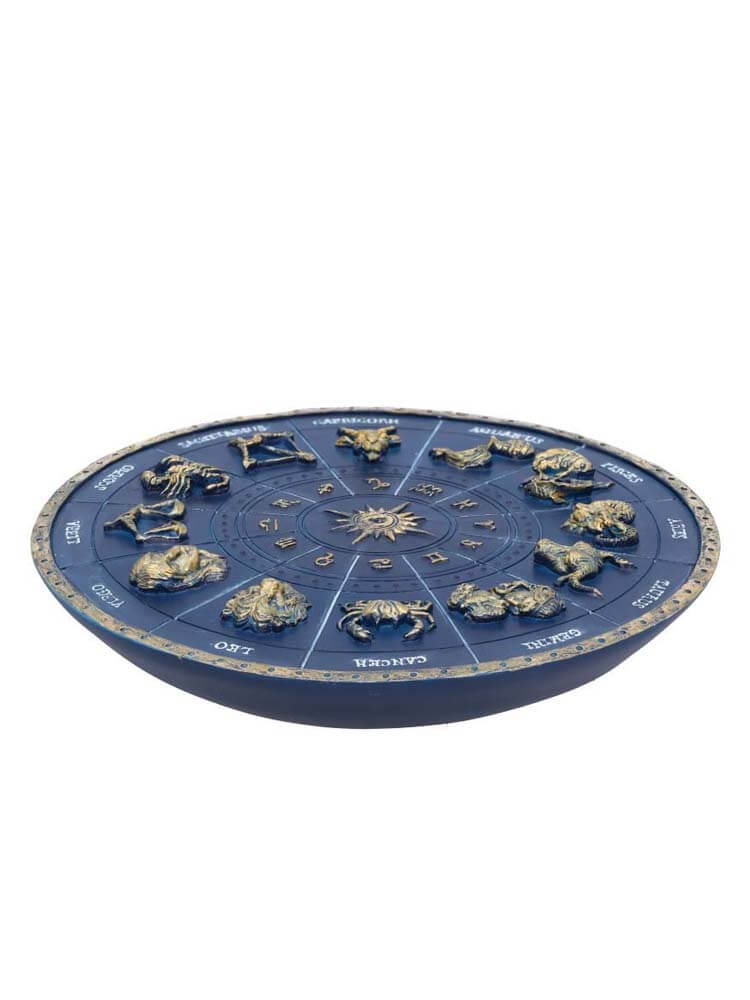 Zodiac Incense Burner, Star Signs Incense burner disc
