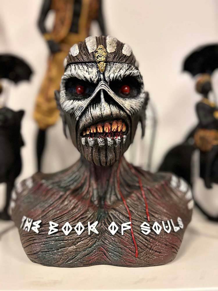Iron Maiden The Book of Souls Bust Box Eddie