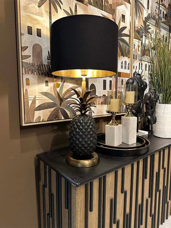 pineapple lamp for bed room, large table lamps for living room