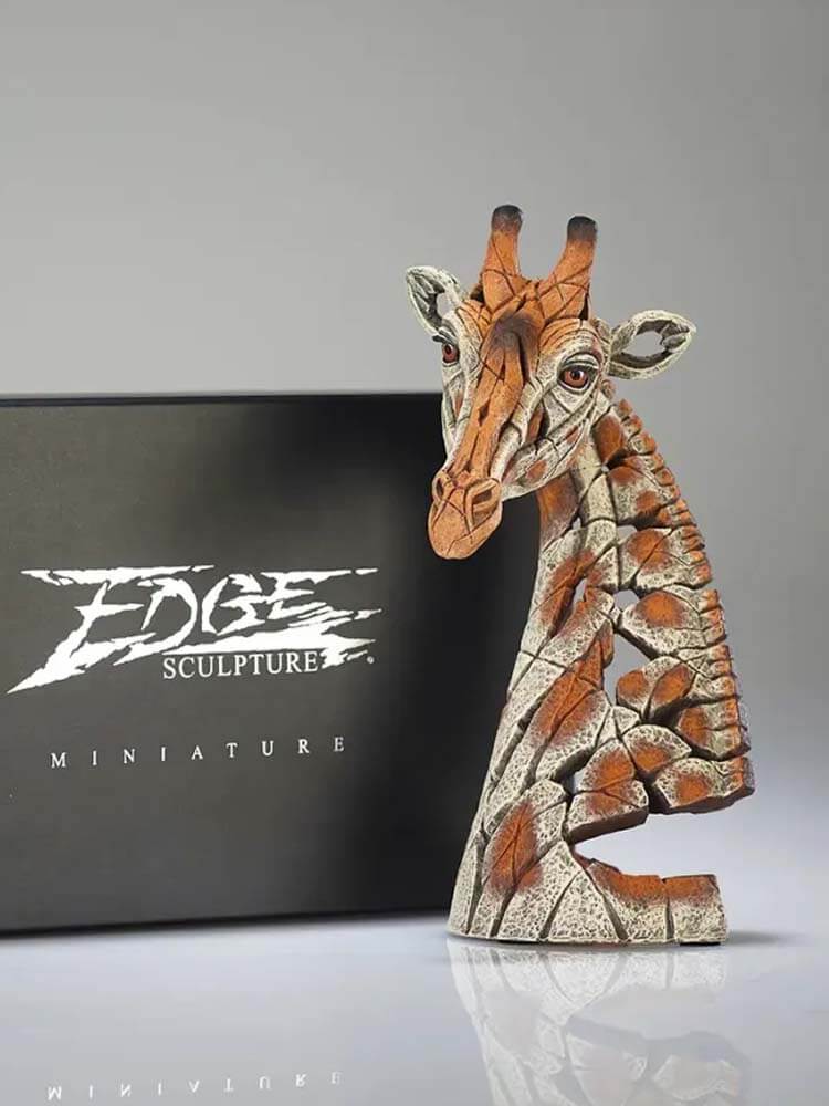 Miniature Giraffe figurine Edge Sculpture