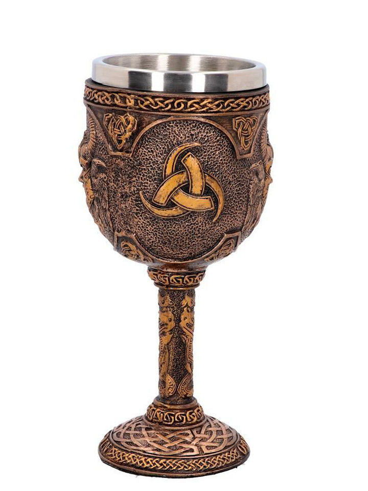 Odin Goblet, Odin Norse God of Wisdom and War Goblet