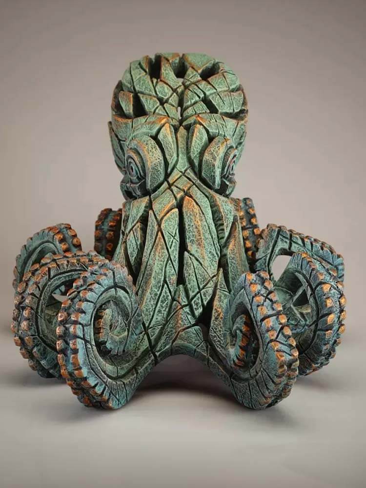 Edge Sculpture Octopus - Verdis Gris by Matt Buckley