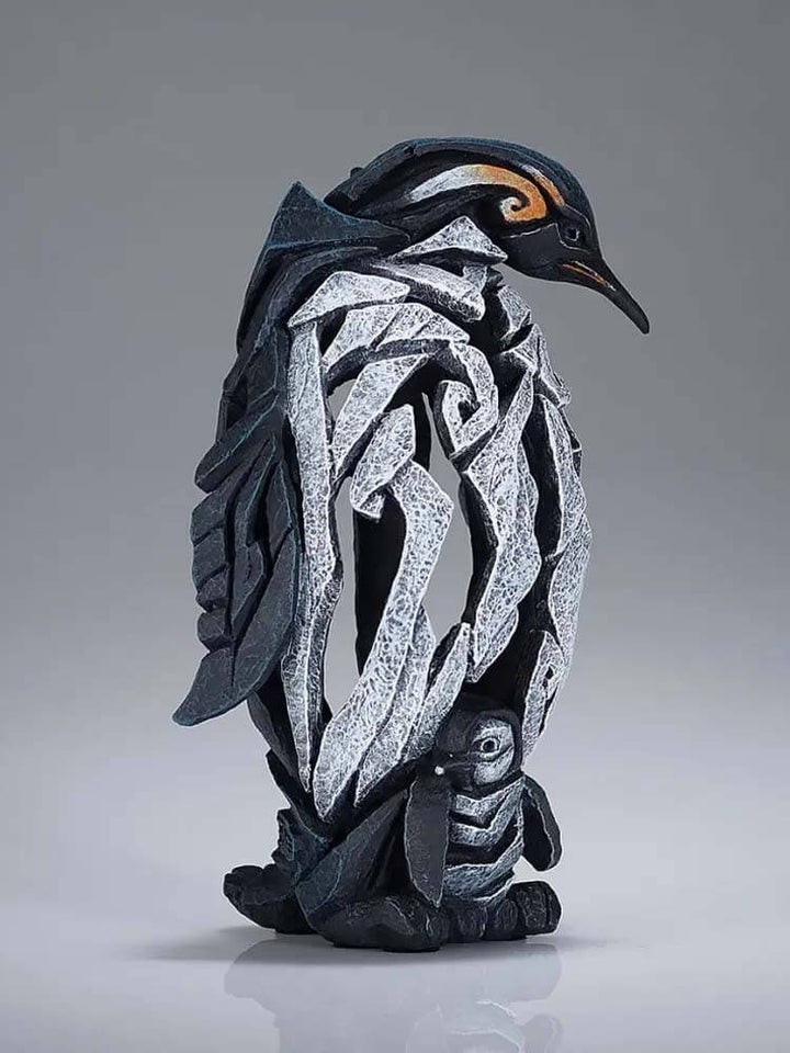Mini Penguin and Baby Figure by Edge Sculpture.