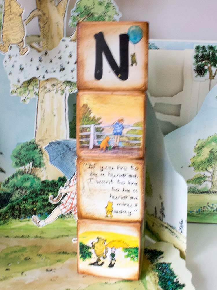 Winnie The Pooh Table Centrepiece