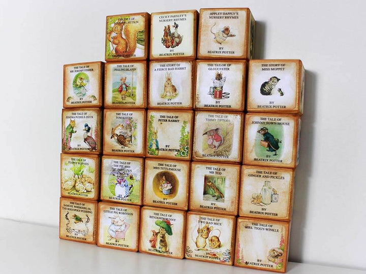 Beatrix Potter Original Tales 23 Wooden Blocks