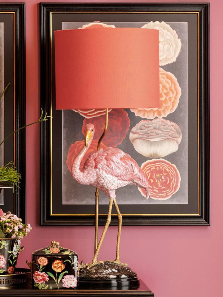 Large flamingo lamp, table lamp