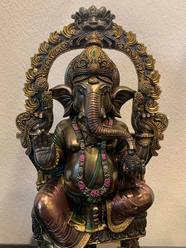Lord Ganesha, the elephant-headed Hindu deity