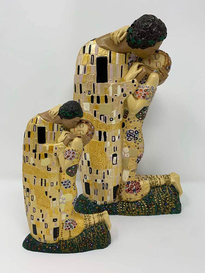 Klimt, The Kiss, Art statues and figurine