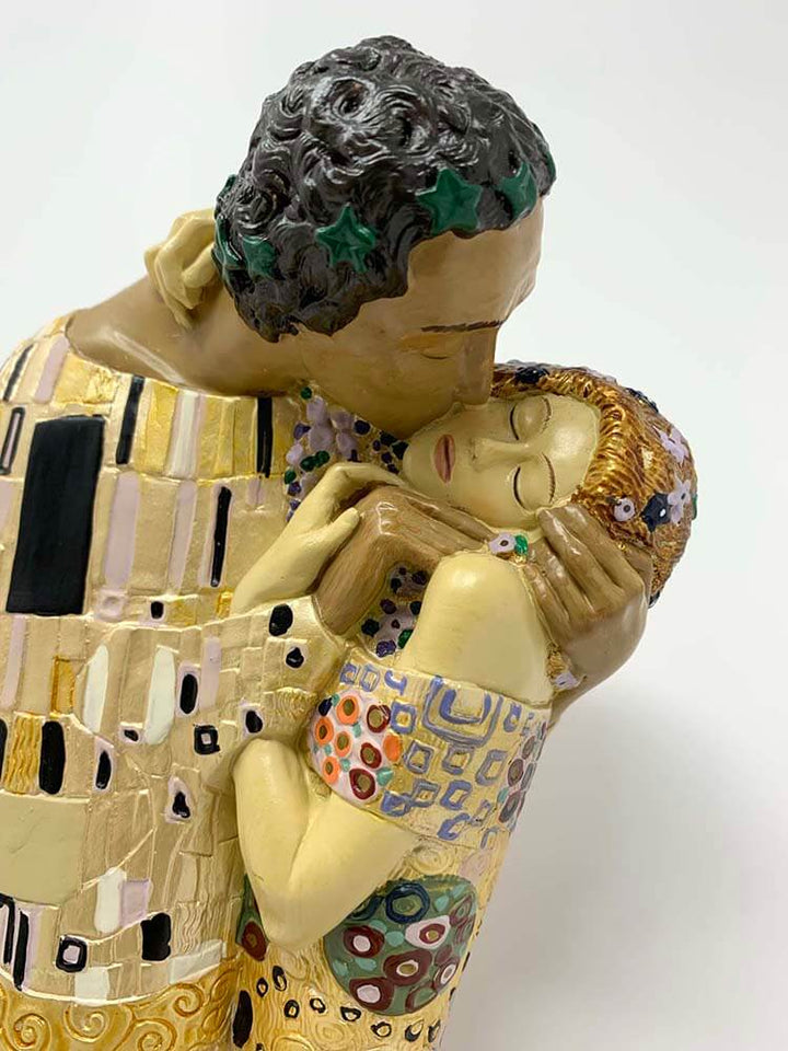 The Kiss By Gustav Klimt painting and sculptures