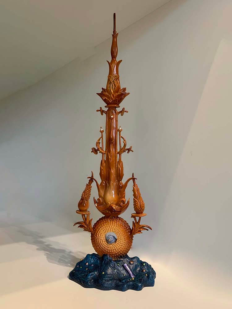 Hieronymus Bosch Sculpture, The Paradise Fountain, The Garden of Earthly Delights