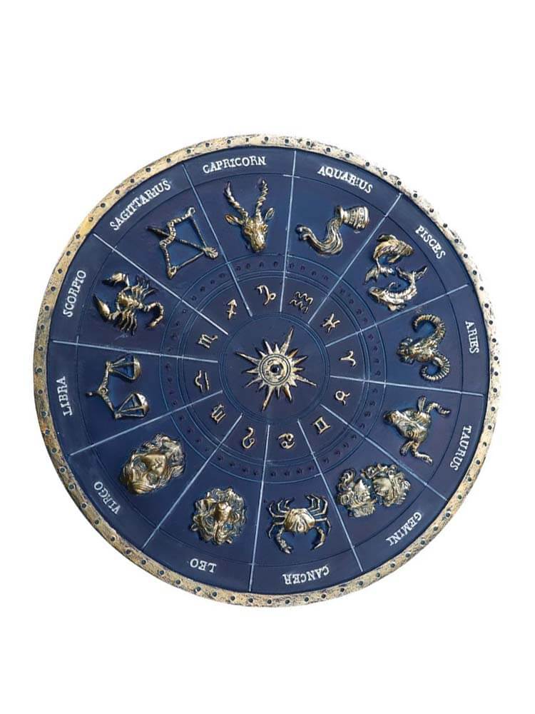 Zodiac Incense Burner, Star Signs Incense burner disc