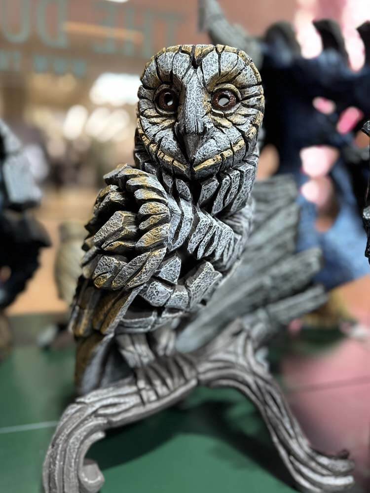 Barn owl sculpture large