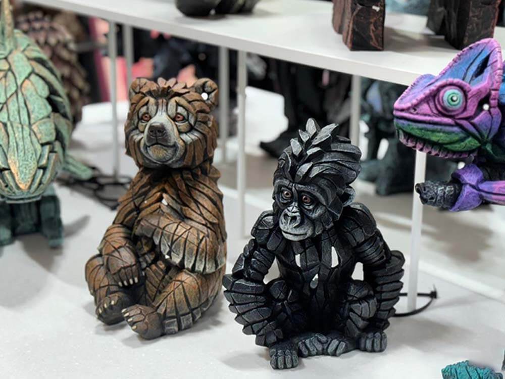 Bear Cub, Edge Sculpture Bear