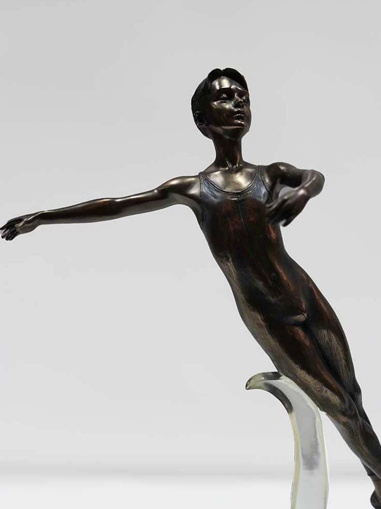 Male Ballet Dancer Sculpture Swan Lake by The Dutch Hospital