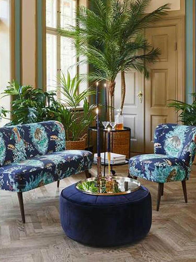 Animal Printed Two Seater Sofa