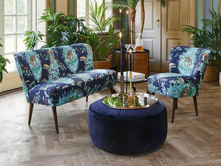 Animal Printed Two Seater Sofa