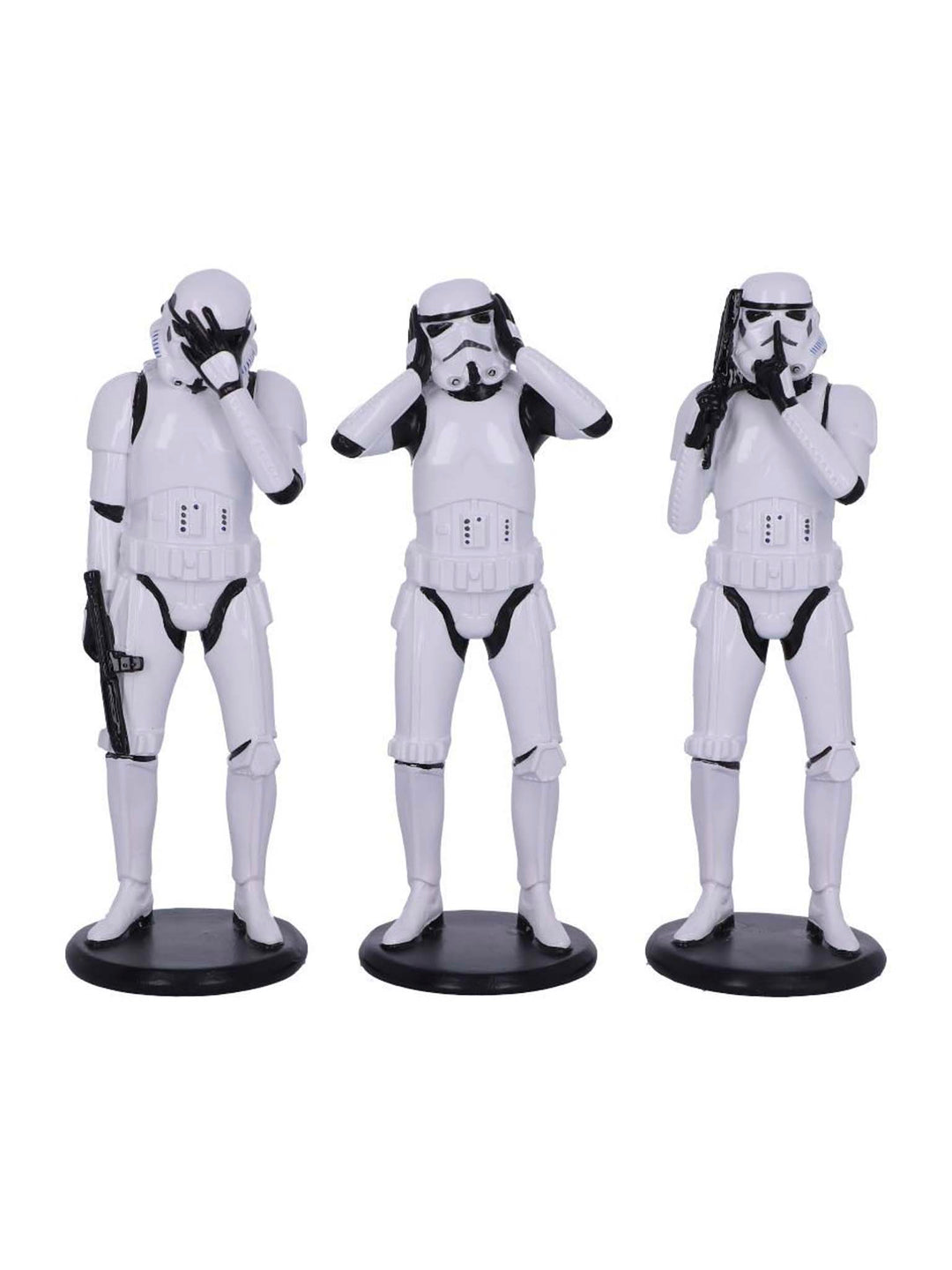 three wise stormtrooper figurines, The Original Stormtrooper Three Wise Sci-Fi Figurines