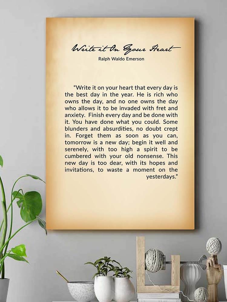motivational and famous quotes and poems, canvas wall art