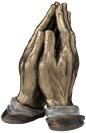 Hands: Praying hands Large