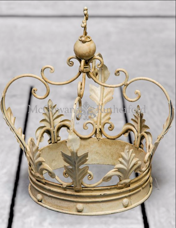 Decorative Crown small white