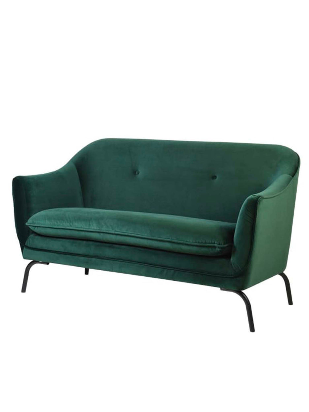 Two Seater Sofa Emerald Green