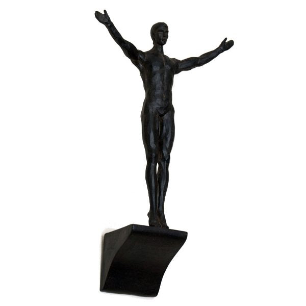 Sculptures – Diving Man – Climbing man – Abseiling Man
