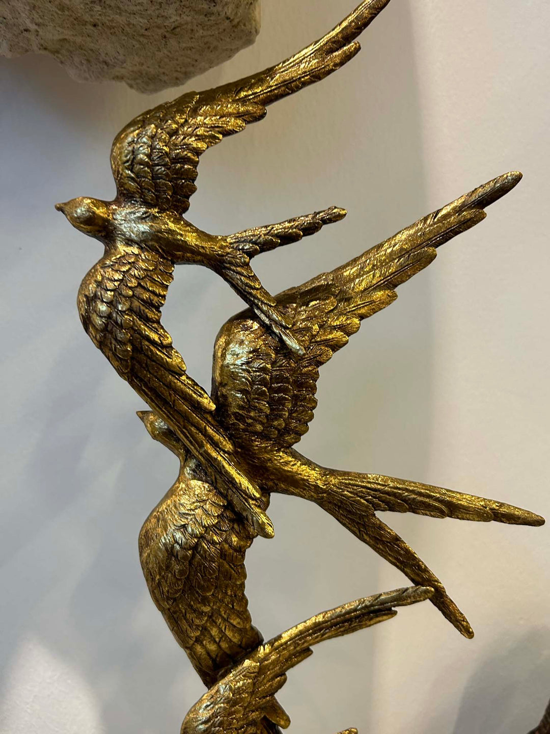 Swallows, Gold Swallow Décor