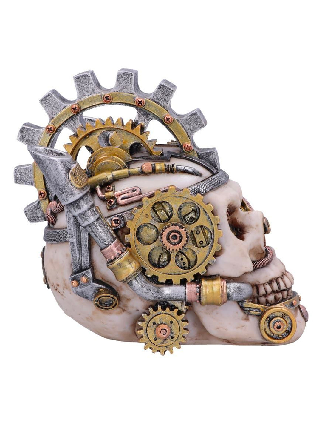 Mechanical Skull, Skull Ornament, Metal Head Skull