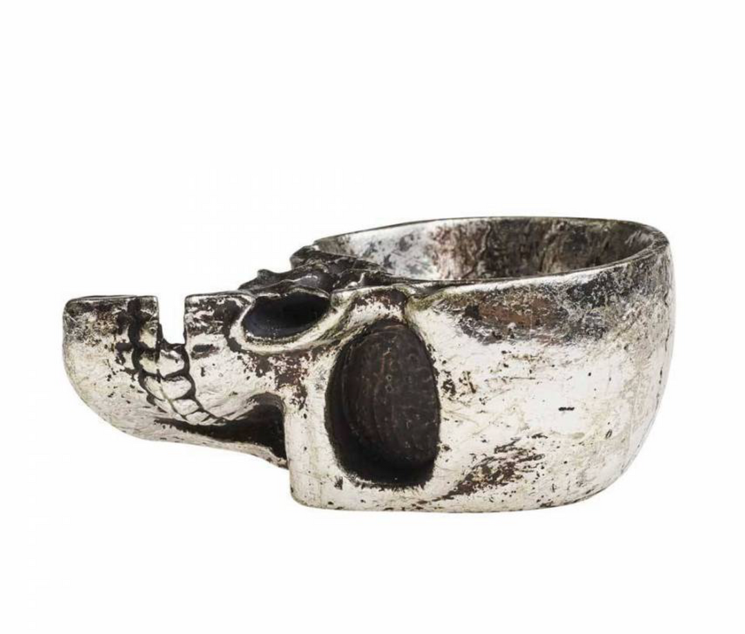 Half Skull Jewellery Dish