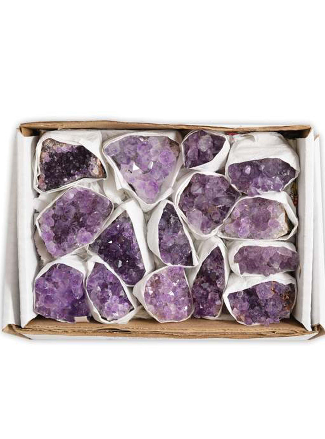 Small mineral specimens Amethyst approximately 2-4cm size