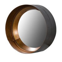 Wall Mirrors – Convex Glass Cylinder Mirror