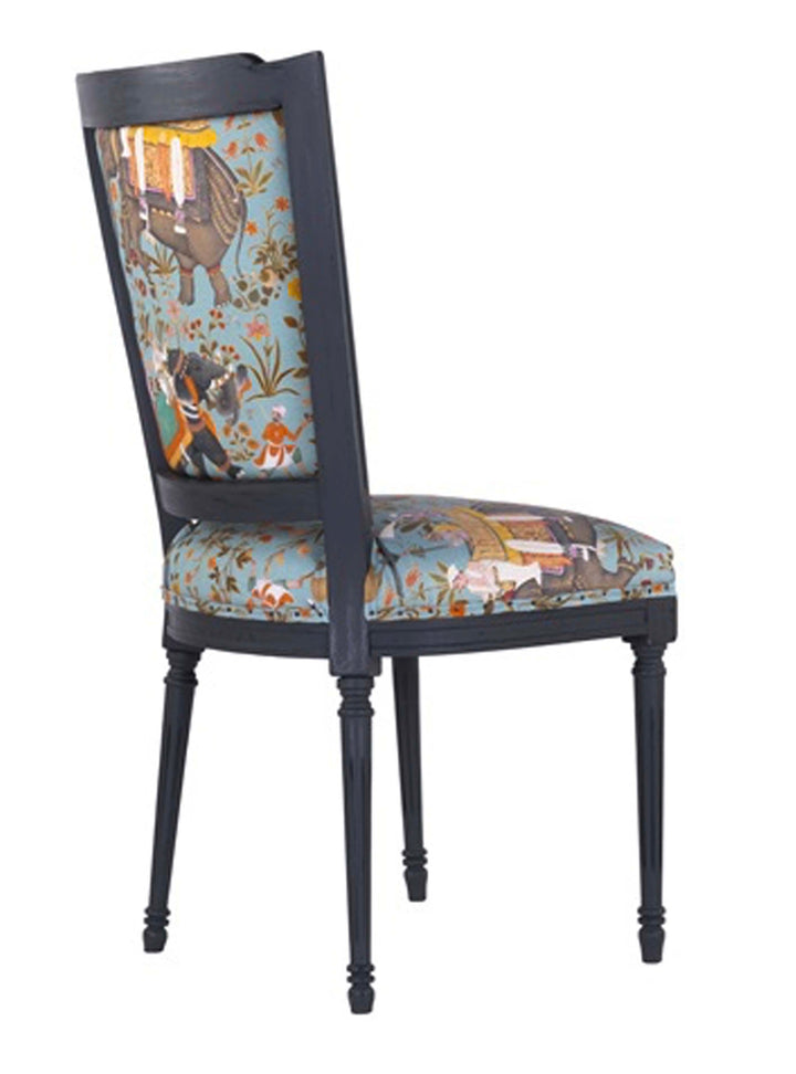 Dining Chair Elephant Pattern, Indian Ethnic Patterned Chairs