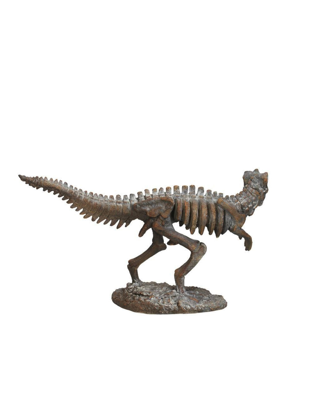 Realistic dinosaur statue