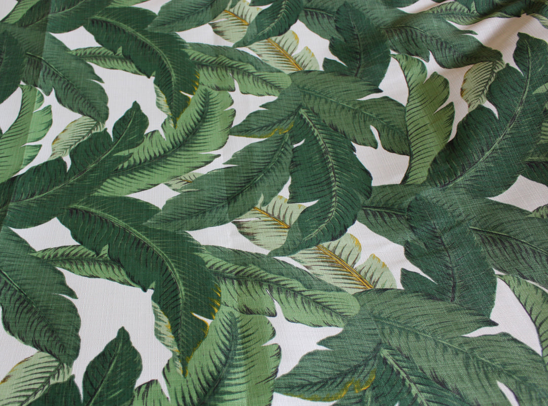 Tommy Bahama Aloe Fabric, Banana Leave Fabric, UV Protected Outdoor Textile