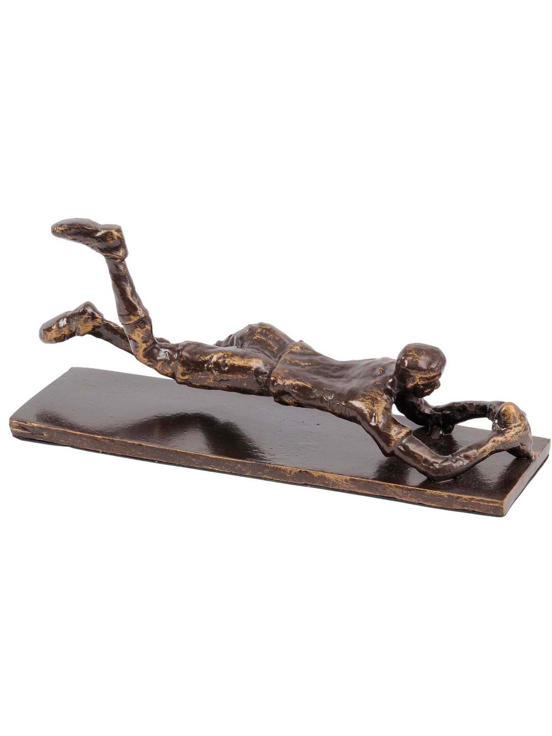 Rugby Try Scorer Bronze Statue, 25cm