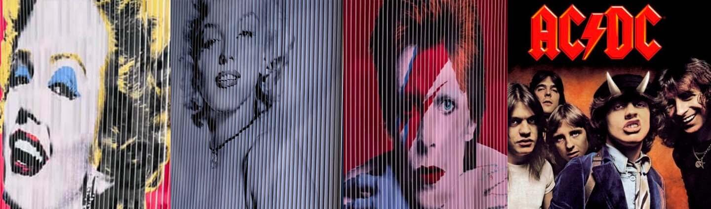 Celebrity Wall Art, Celebrity Ornaments, Netflix Star Decor, Heavy Metal Band Art, Rock and Pop Décor, Football Fan photos