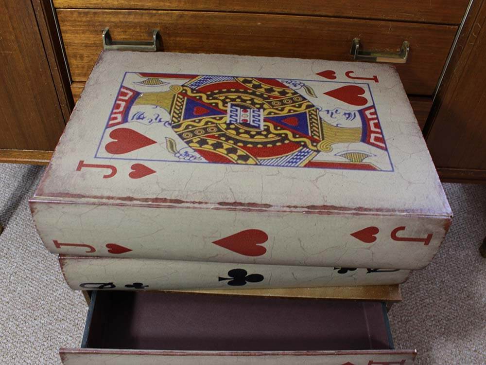 Chest of Drawers, Playing Card Drawers