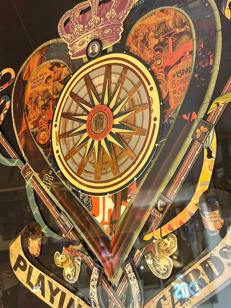 Ace of hearts and ace of club wall picture, beautiful hand cut wall pictures. 