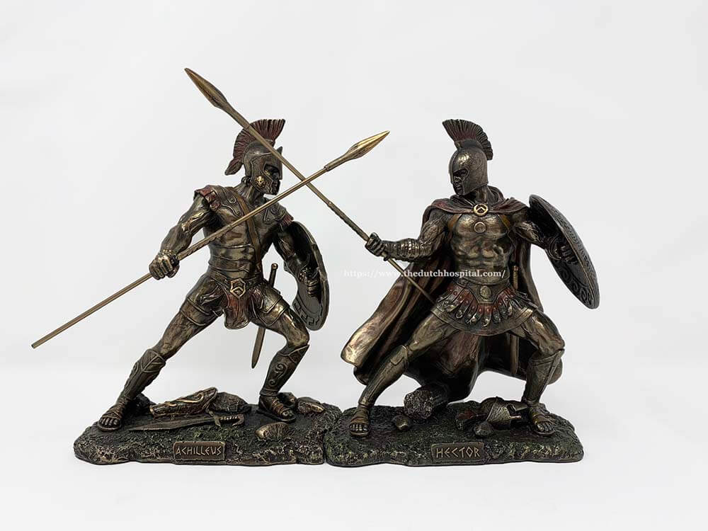 Hector, Trojan Prince in the Trojan War Bronze Sculpture