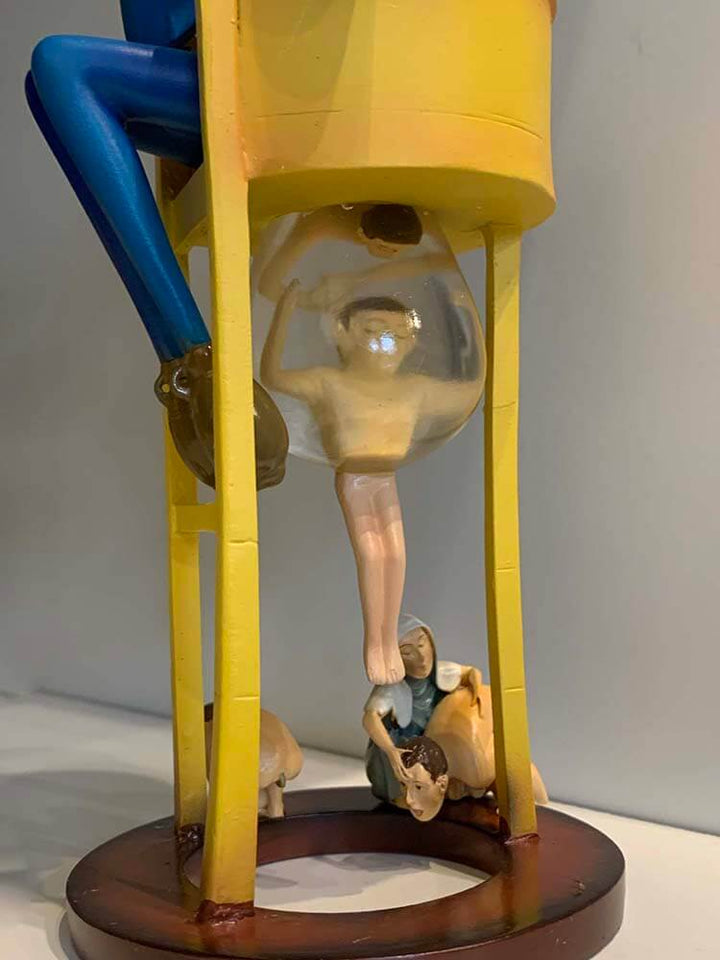 Bosch’s The Garden of Delights replica – Devil on Night-Chair sculpture
