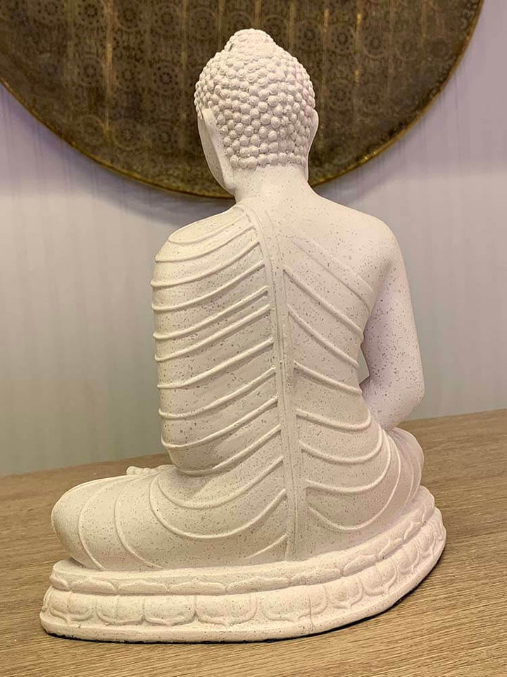 Large Buddha statue, White Buddha Sculpture, Buddha 