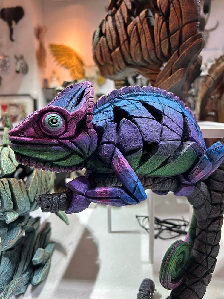 Chameleon figurine 